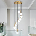 Jane Balls Foyer Living Room Chandelier 3 Sizes-Momo Lighting