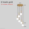 Jane Balls Foyer Living Room Chandelier 3 Sizes-Momo Lighting