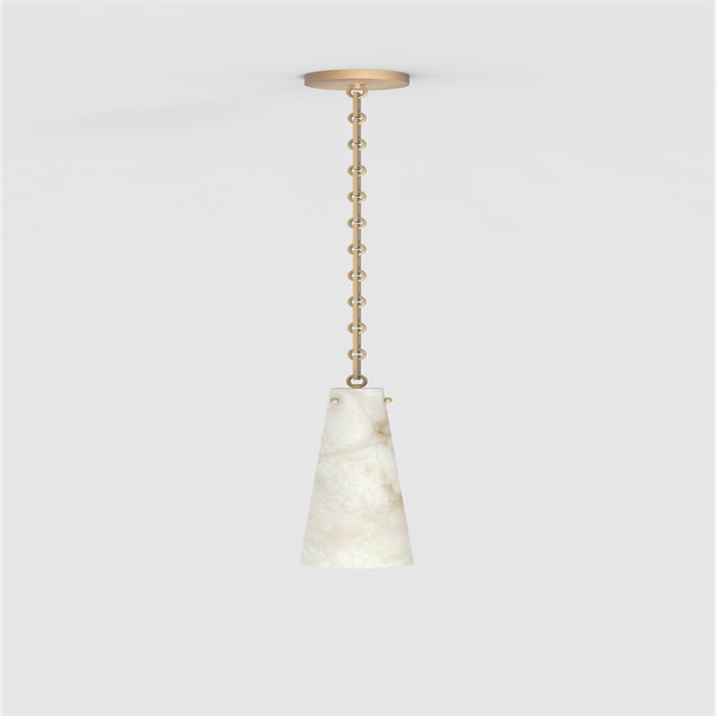 Steve Contemporary Alabaster Pendant Light