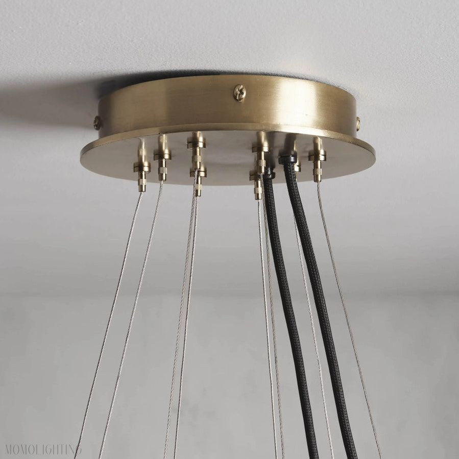 Jeunet 2-Tier Round Chandelier