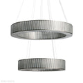 Jeunet 2-Tier Round Chandelier-Momo Lighting