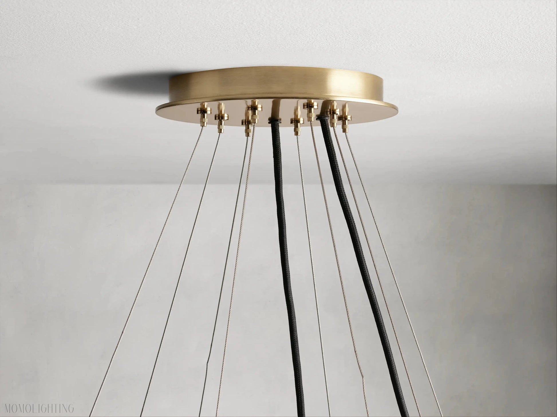 Jeunet 2-Tier Round Chandelier-Momo Lighting
