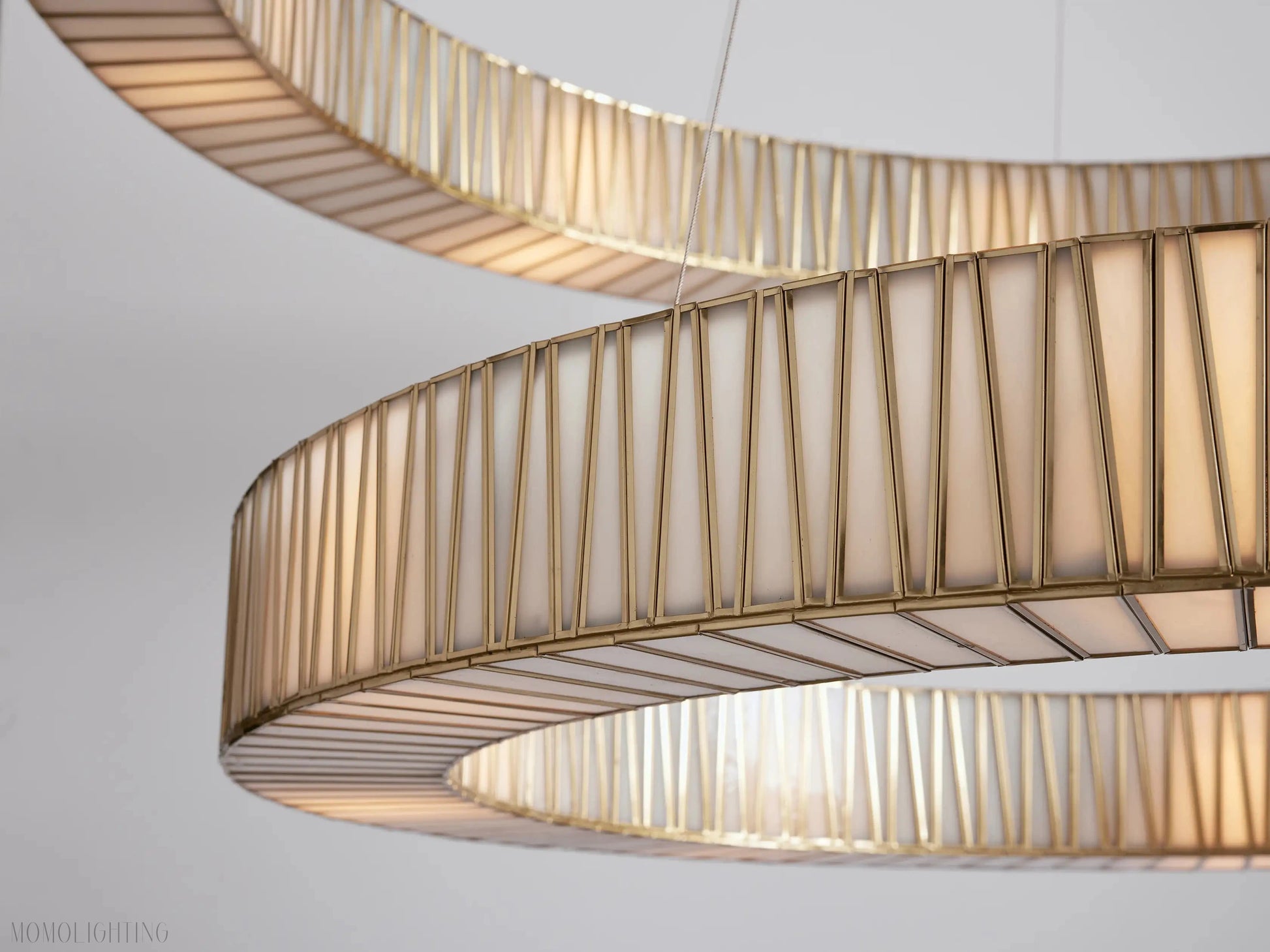 Jeunet 2-Tier Round Chandelier-Momo Lighting