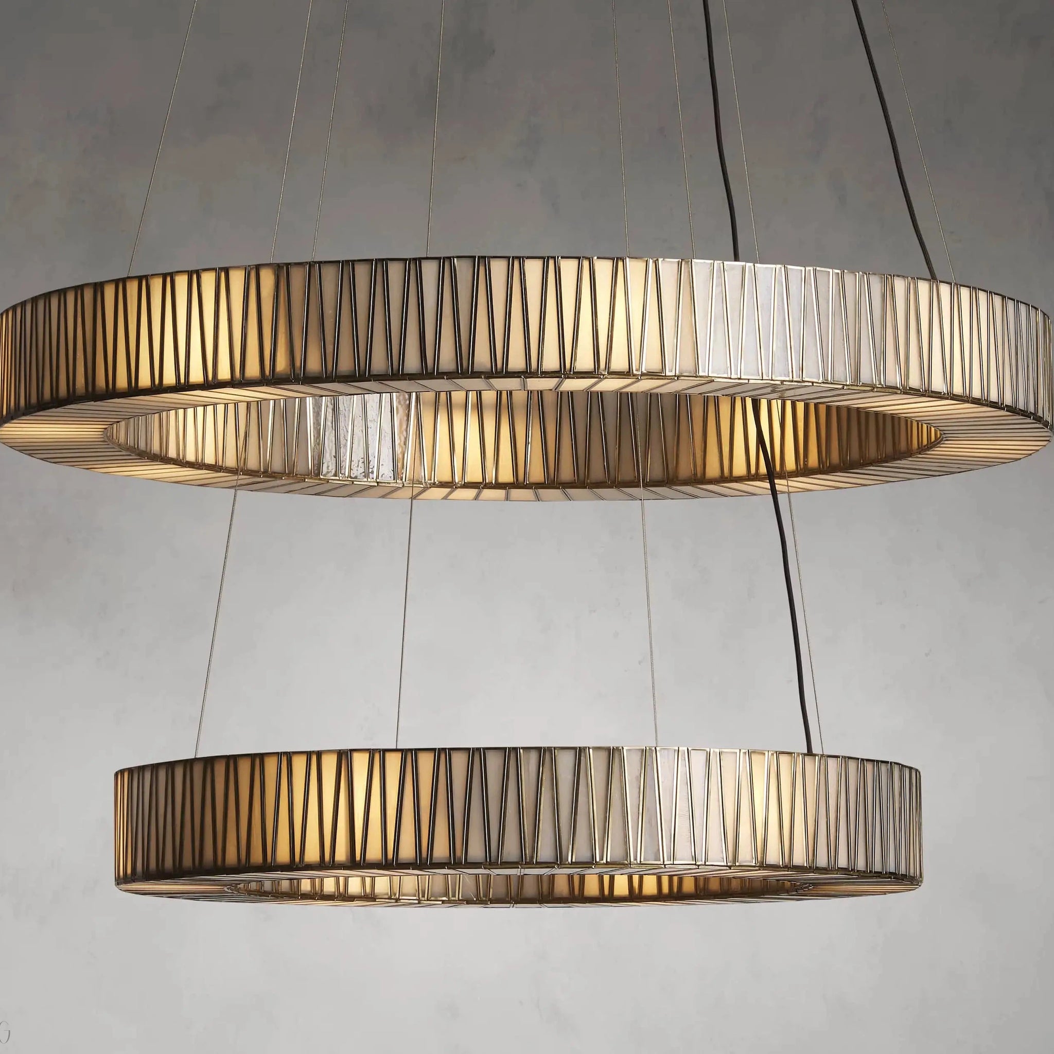 Jeunet 2-Tier Round Chandelier