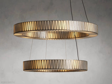 Jeunet 2-Tier Round Chandelier