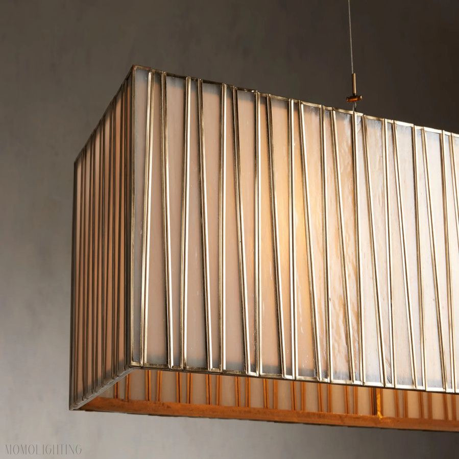 Jeunet Rectangular Chandelier-Momo Lighting