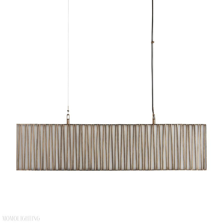 Jeunet Rectangular Chandelier-Momo Lighting