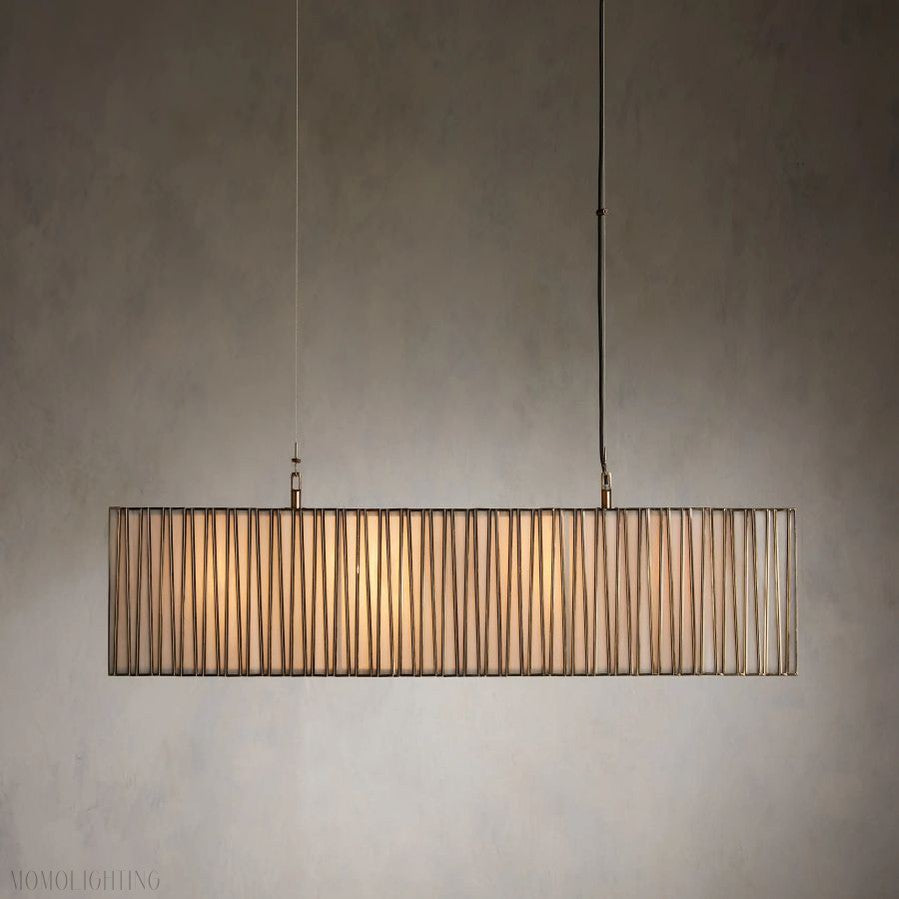 Jeunet Rectangular Chandelier-Momo Lighting
