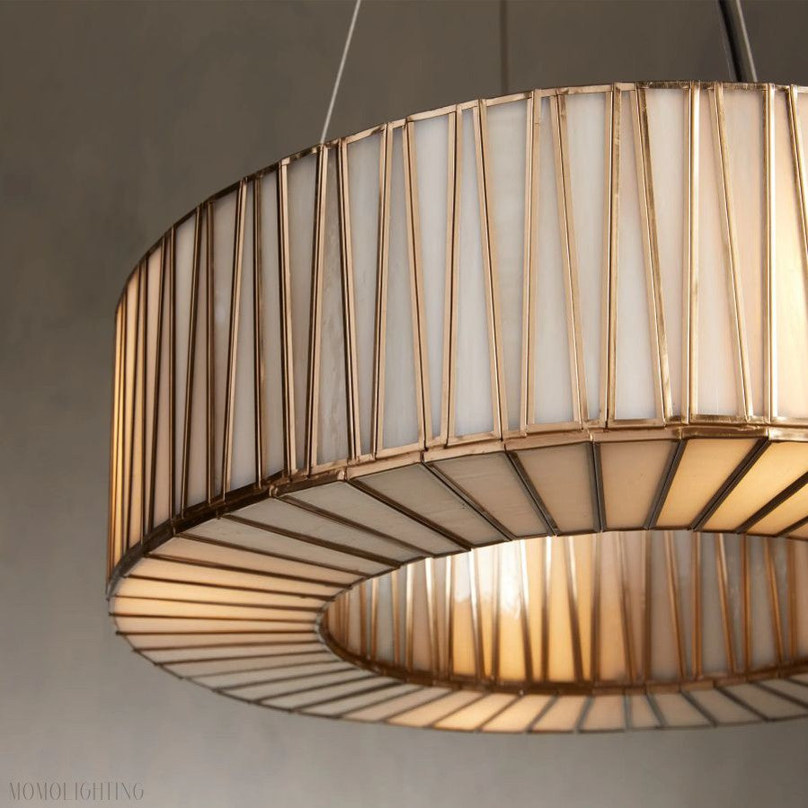 Jeunet Round Chandelier-Momo Lighting