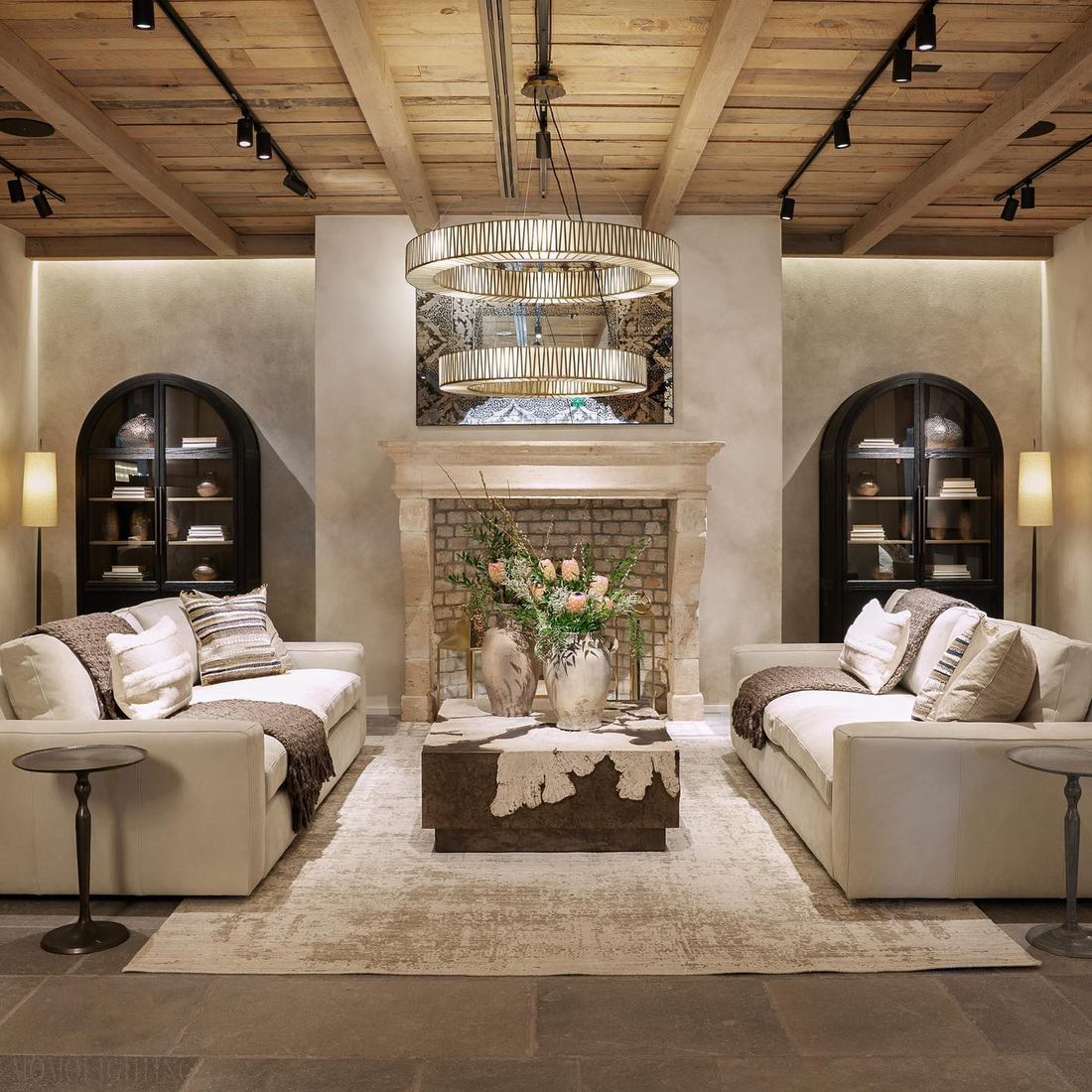 Junet 2-Tier Round Chandelier 47.25"W 60"W-Momo Lighting