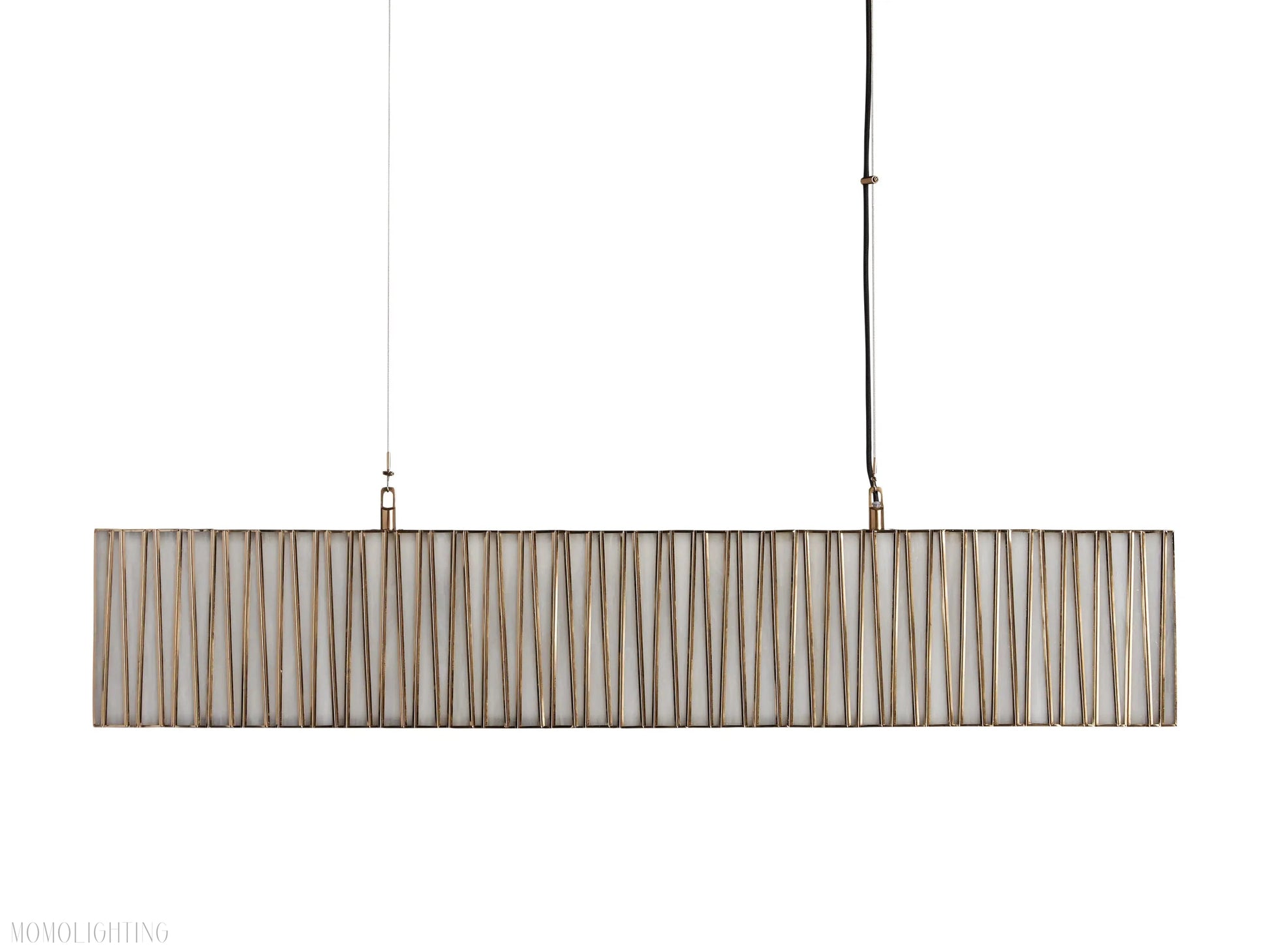 Junet Rectangular Chandelier 60"W 49"W-Momo Lighting