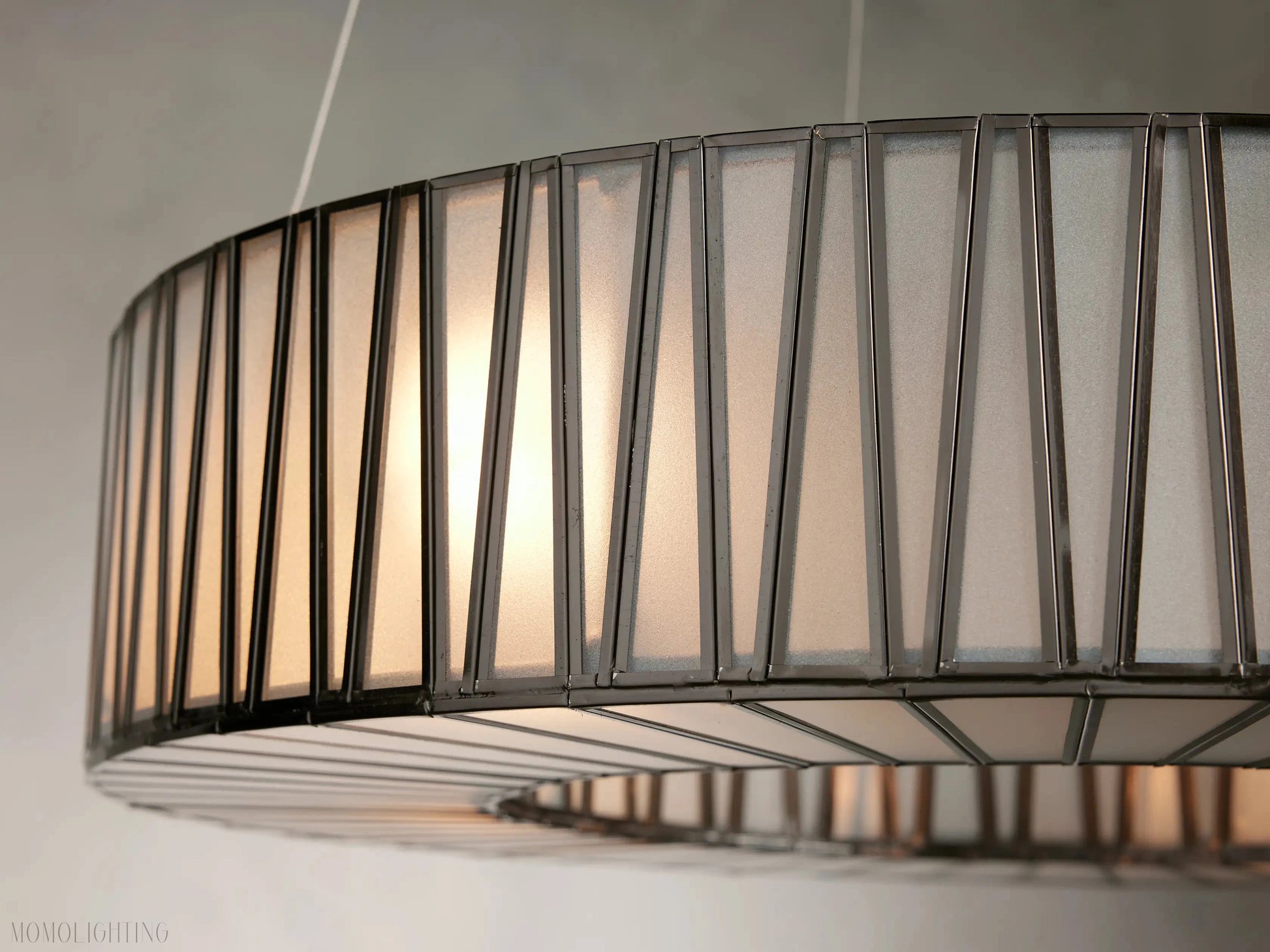 Junet Round Chandelier 24"W 42"W-Momo Lighting