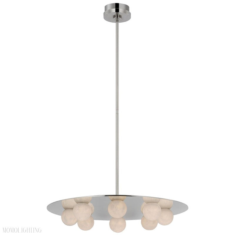Kelly Wearstler Alabaster Pertica 24" Chandelier-Momo Lighting
