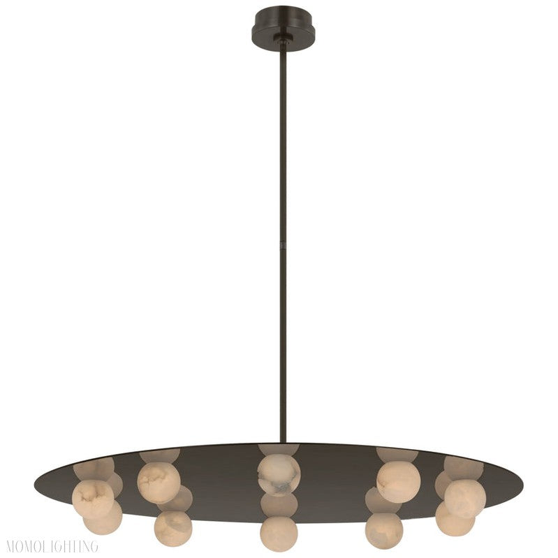 Kelly Wearstler Alabaster Pertica 36" Chandelier-Momo Lighting
