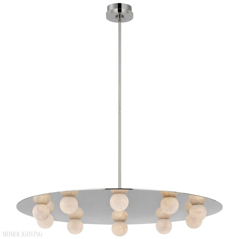 Kelly Wearstler Alabaster Pertica 36" Chandelier-Momo Lighting