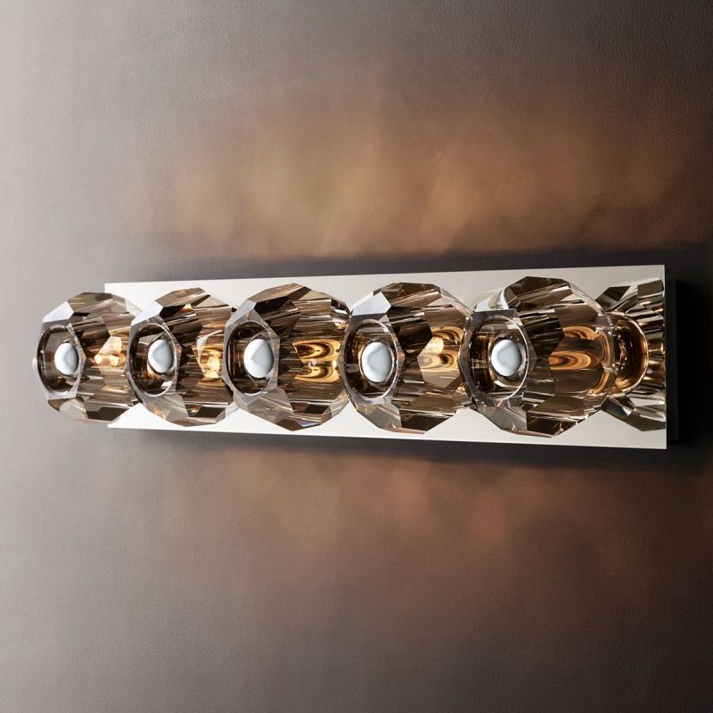 Boule Crystal Ball Linear Grand Wall Sconce