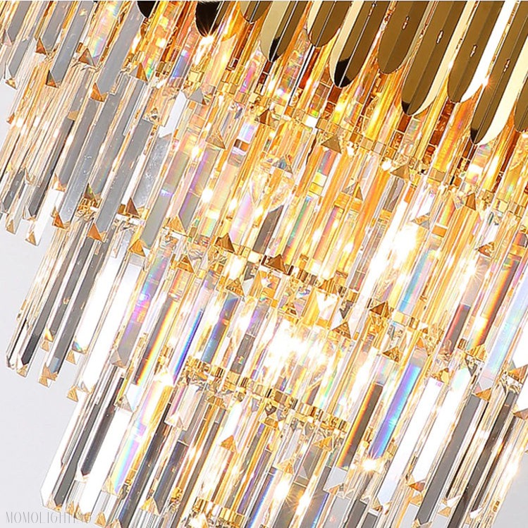 Kubica Crystal Chandelier-Momo Lighting