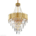 Kubica Crystal Chandelier-Momo Lighting