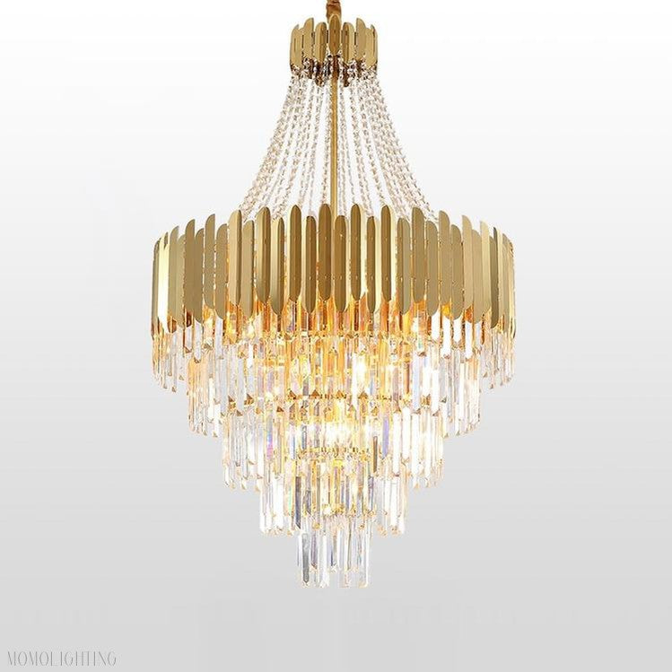 Kubica Crystal Chandelier-Momo Lighting