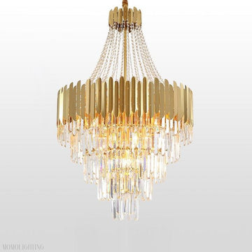 Kubica Crystal Chandelier-Momo Lighting