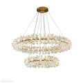 Kylia Ring Crystal Chandelier-Momo Lighting