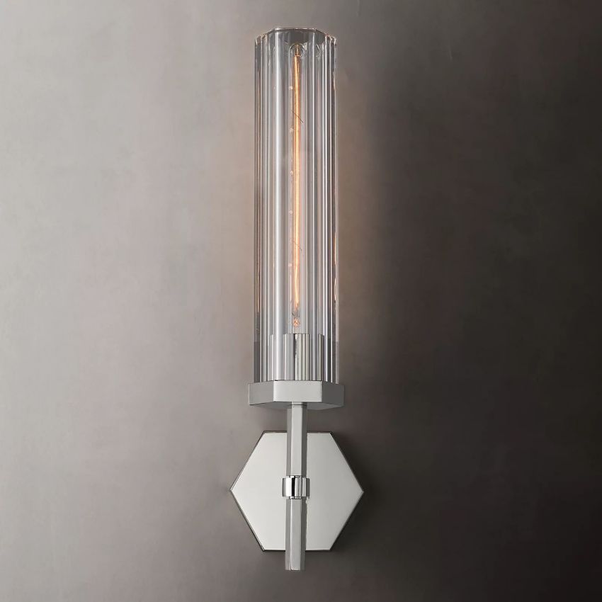 Lambe Hexagonal Grand Wall Sconce