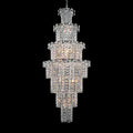 Large Multi-pieces Crystal Chandelier Stylish Ceiling Light Fixture For Foyer Living Room Staircase-Momo Lighting