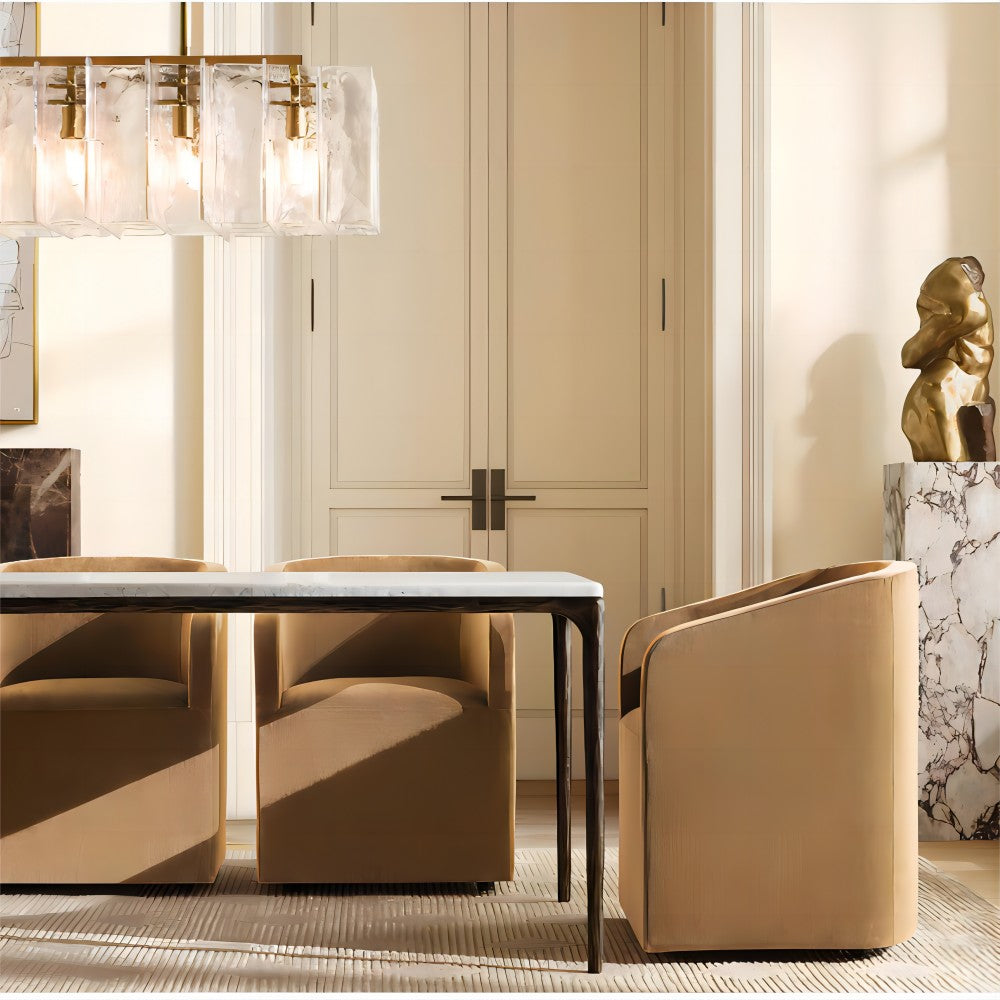 Lattic Rectangle Chandelier 67"-Momo Lighting