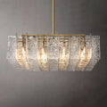 Lattic Square Glass Chandelier 49
