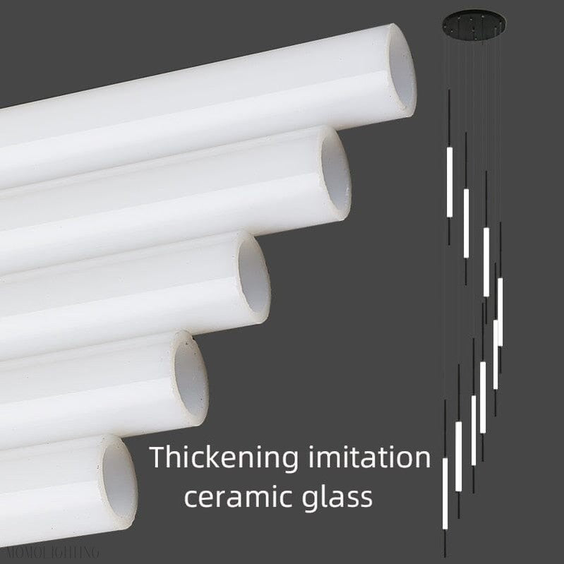 Leonardo Branch Glass Chandelier-Momo Lighting