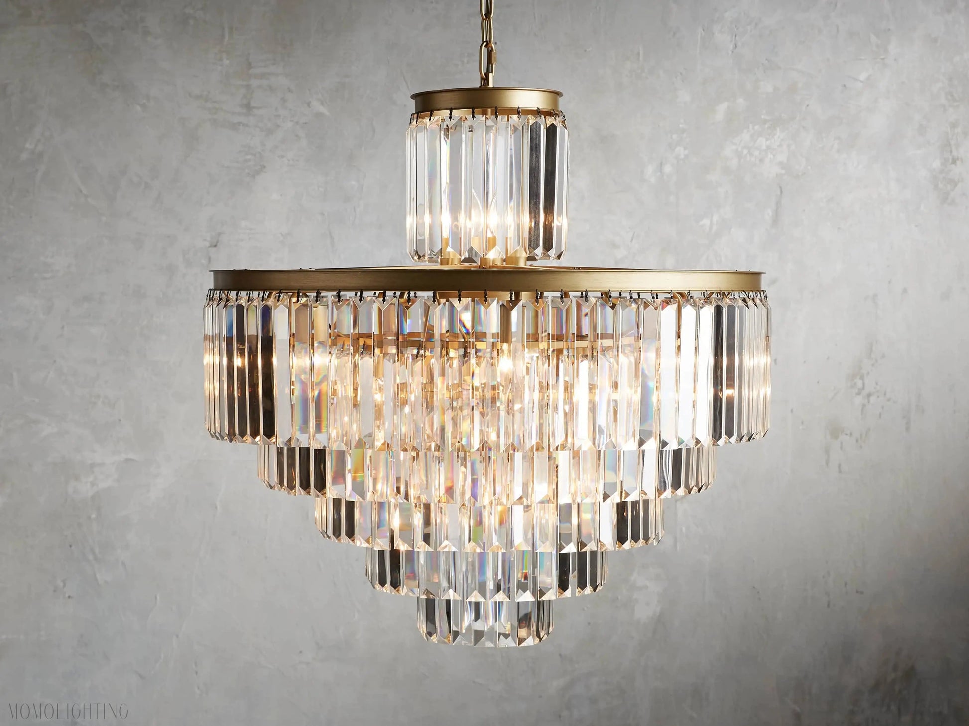 Leyland 22-Light Chandelier-Momo Lighting
