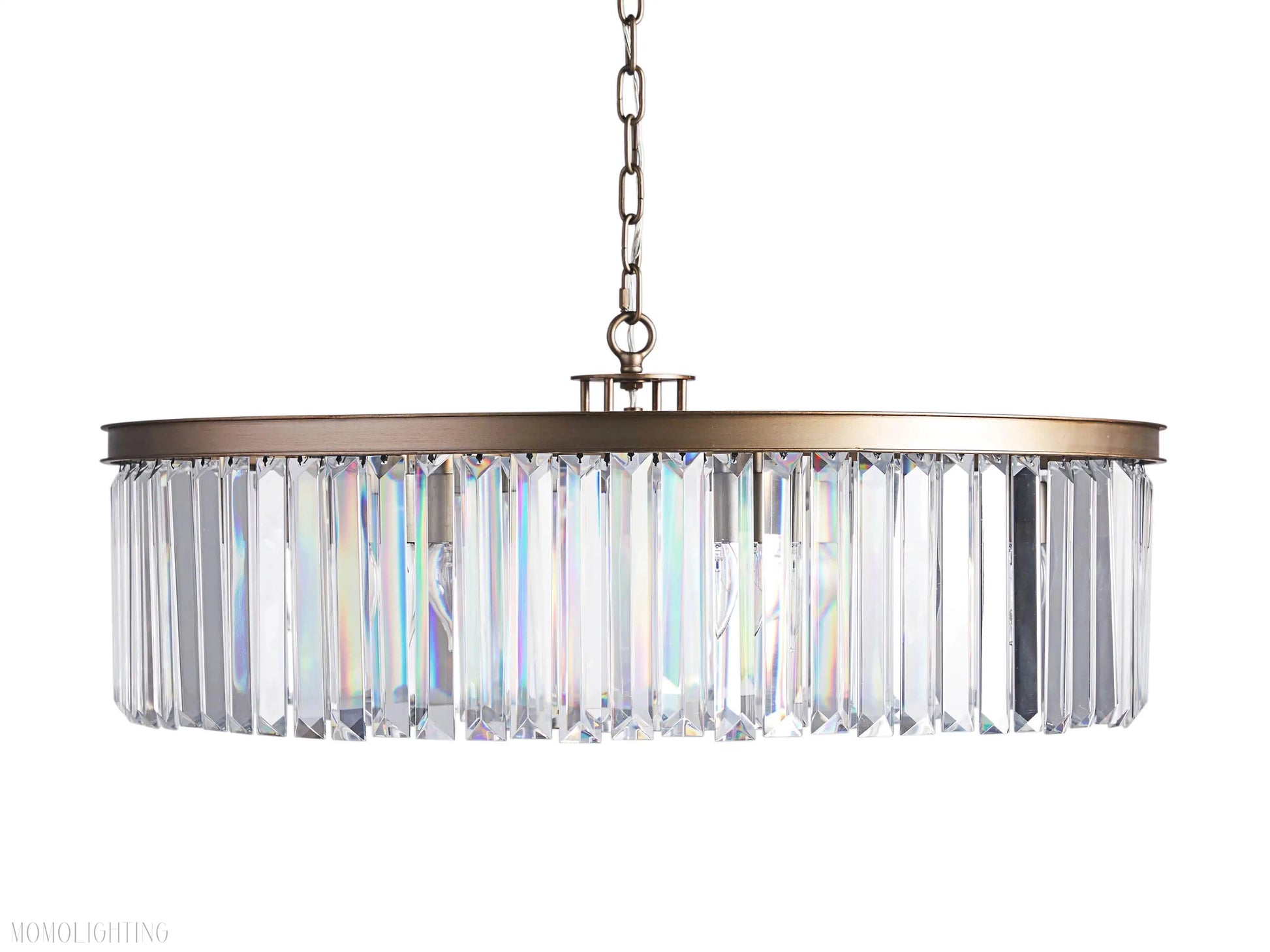Leyland Round Chandelier-Momo Lighting