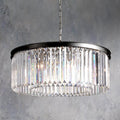 Leyland Round Living Room Glass Chandelier