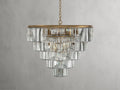 Leyland Tiered Round Chandelier-Momo Lighting