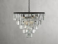 Leyland Tiered Round Chandelier-Momo Lighting