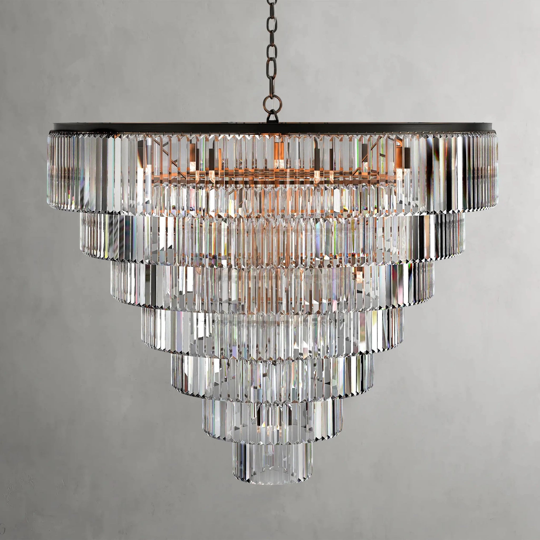 Leyland Tiered Round Chandelier