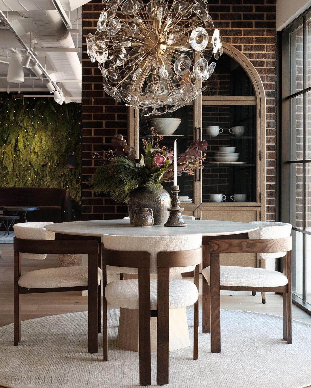 Lily Round Chandelier 25'' 34'' 43''-Momo Lighting