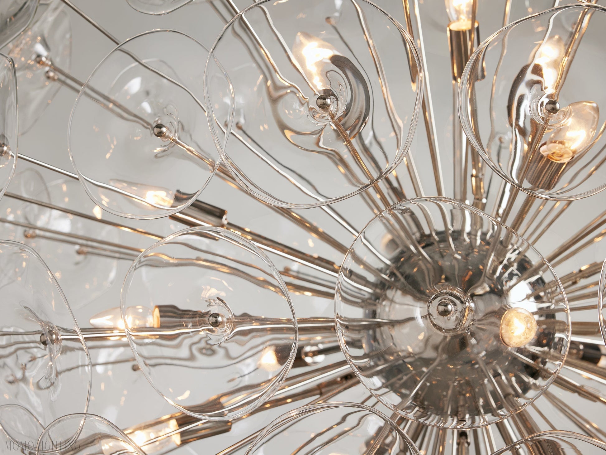 Lily Round Chandelier 25'' 34'' 43''-Momo Lighting