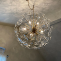 Lily Round Chandelier 25'' 34'' 43''-Momo Lighting
