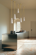 Luccas Contemporary Alabaster 5-Light Chandelier-Momo Lighting