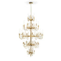Luxury 5-Tier Crystal Rods Luxury Gala Chandelier-Momo Lighting