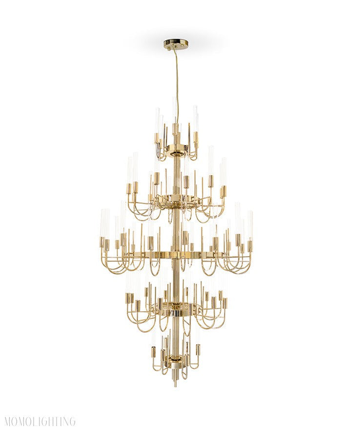 Luxury Gala 52 Light Crystal Modern Chandelier-Momo Lighting