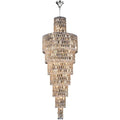 Luxury Large Crystal Chandelier For Hight Ceiling Living Room Long Staircase Light Fixture-Momo Lighting