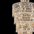 Luxury Large Crystal Chandelier For Hight Ceiling Living Room Long Staircase Light Fixture-Momo Lighting