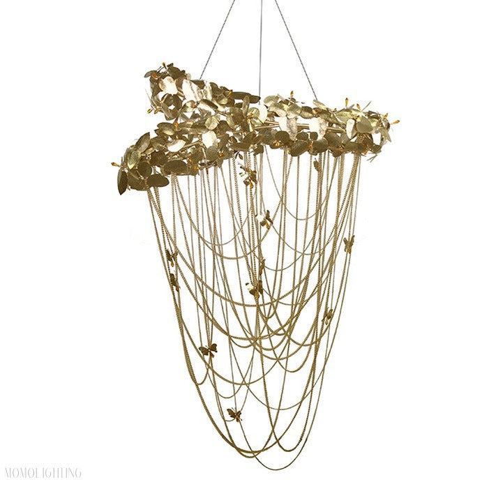 Luxury McQueen 11 Light Crystal Modern Chandelier-Momo Lighting