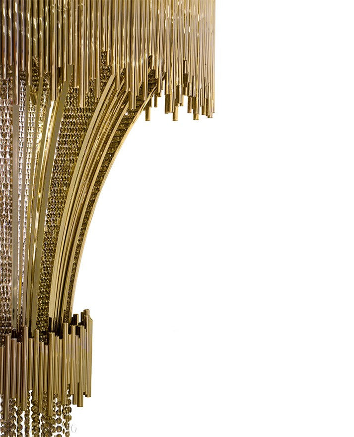 Luxury Scala 37-Light Modern Chandelier-Momo Lighting