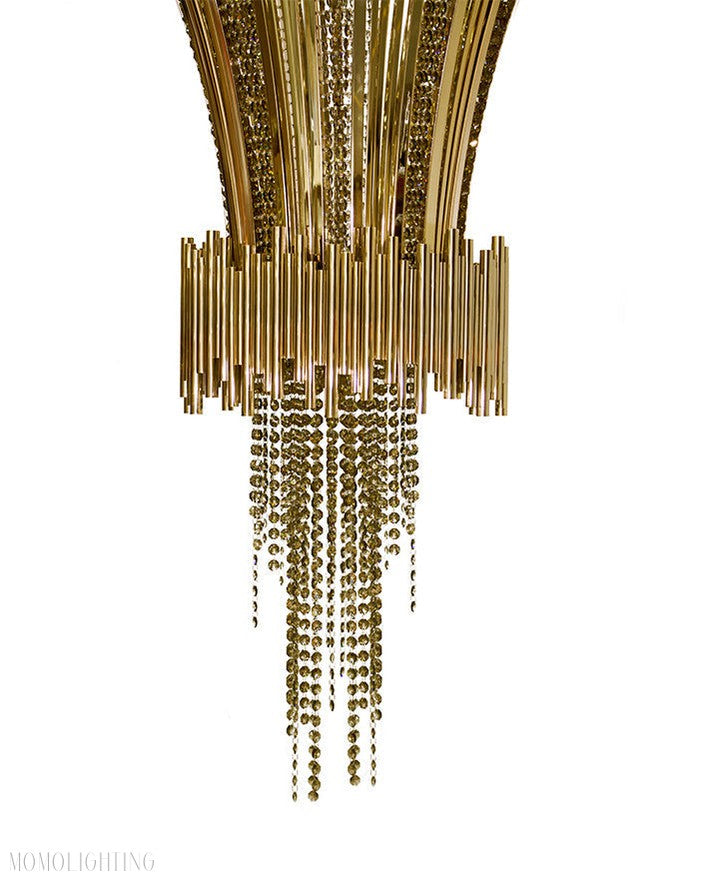Luxury Scala 37-Light Modern Chandelier-Momo Lighting