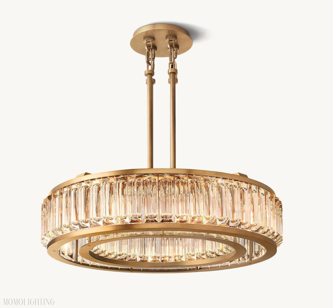 MAURIER ROUND CHANDELIER 36"-Momo Lighting