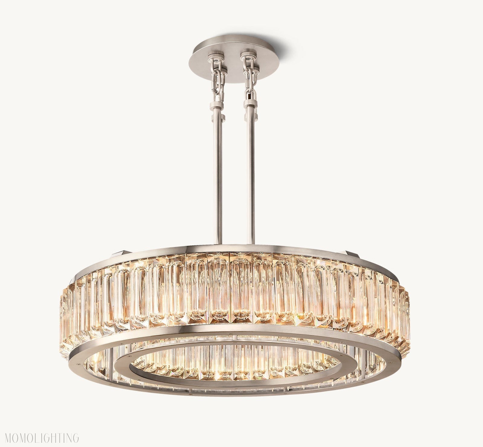 MAURIER ROUND CHANDELIER 36"-Momo Lighting