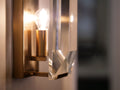 Harlow Multicurve Crystal Wall Sconce